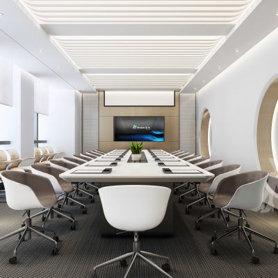 现代科技感办公室 大会议室