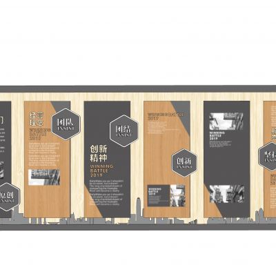 现代文化墙 历程墙