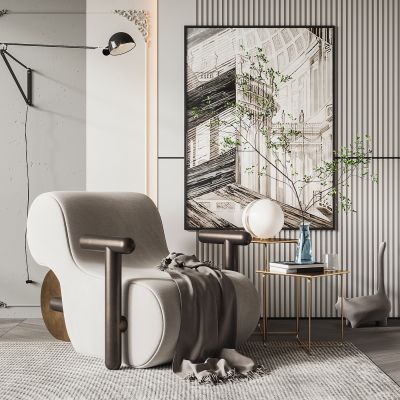 侘寂風(fēng)休閑椅