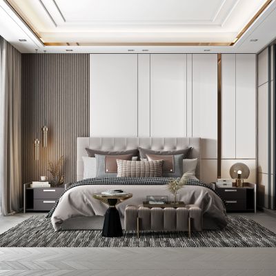 现代卧室