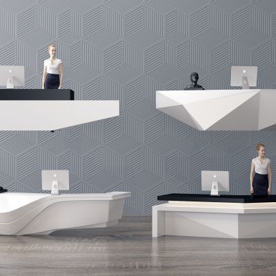 现代办公接待台