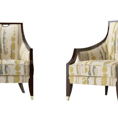 美式单人沙发3D模型