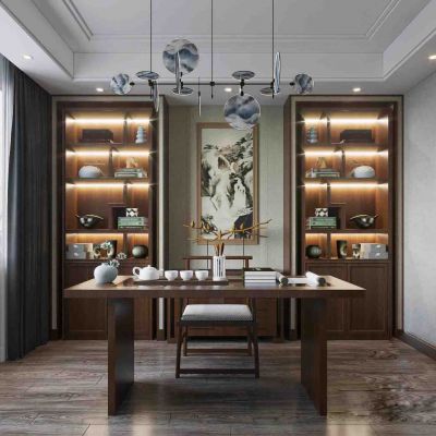 新中式风格书房