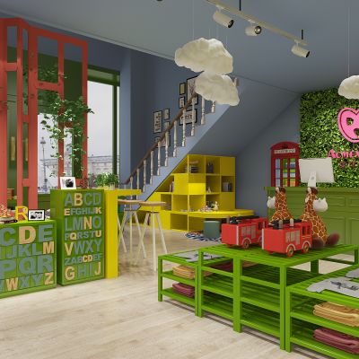 现代儿童商品食品商店专卖店