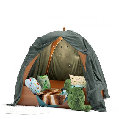 现代儿童帐篷软垫组合