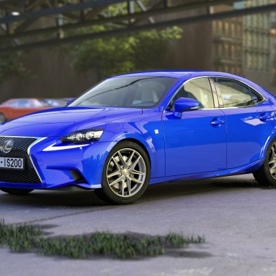 现代雷克萨斯豪华轿车汽车