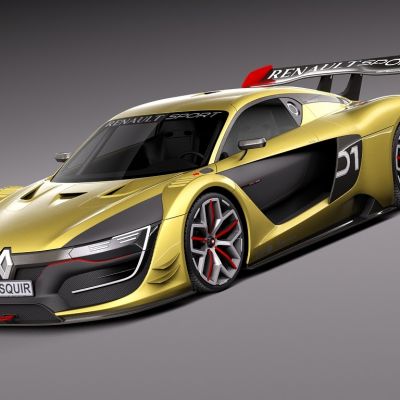 现代雷诺超级跑车汽车