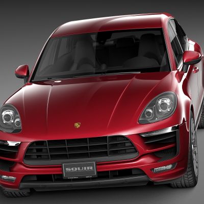 现代保时捷卡宴SUV汽车