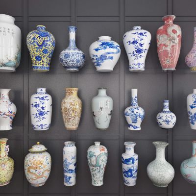 新中式瓷器花瓶