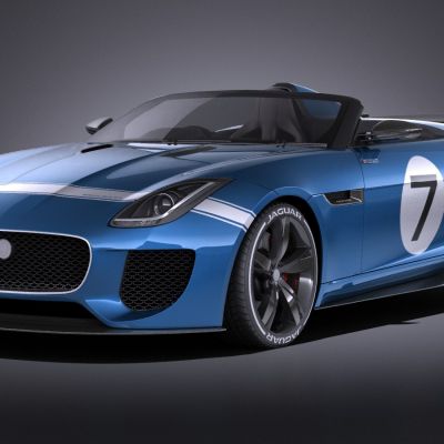 现代捷豹捷豹F现代TYPE跑车汽车