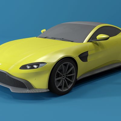 现代阿斯顿马丁跑车汽车