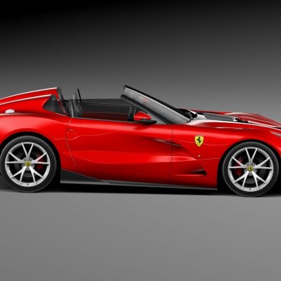 现代法拉利FTRS跑车汽车