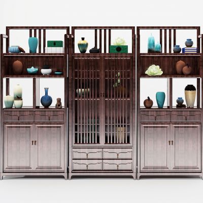 新中式装饰柜