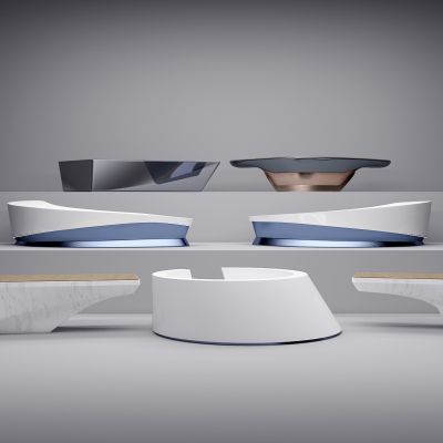 现代异形接待台