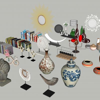 现代工艺品 摆件 花瓶 装饰品