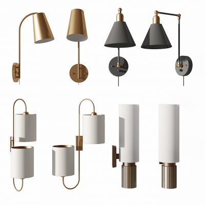 现代壁灯组合