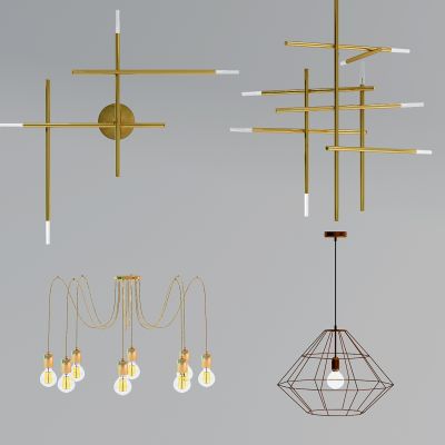 现代小吊灯吊灯灯泡