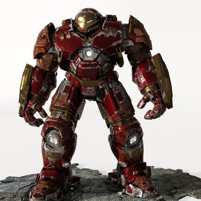 现代游戏人物角色钢铁侠机器人玩具