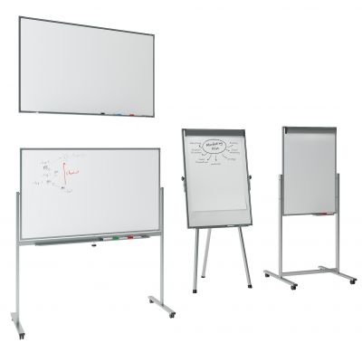 现代立式移动白板