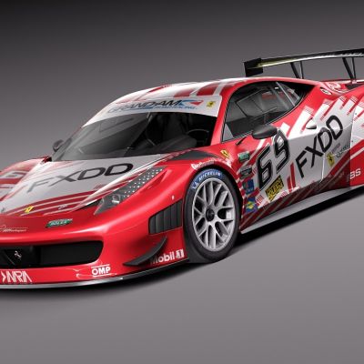 现代法拉利跑车汽车