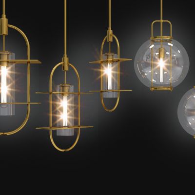 现代小吊灯吊灯组合