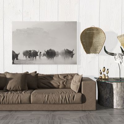 现代民宿民俗农家乐农具组合