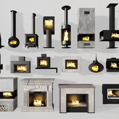 现代壁炉铁炉火炉