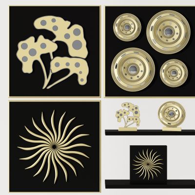 新中式墙饰挂件摆件