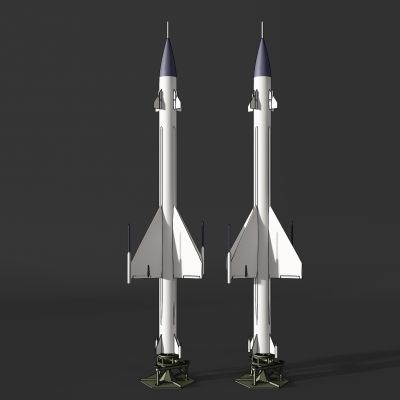 现代军用装备武器导弹火箭