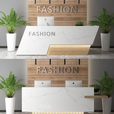 现代办公前台接待台