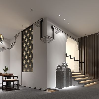 新中式茶室会所茶楼