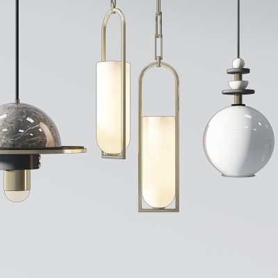 现代小吊灯吊灯组合