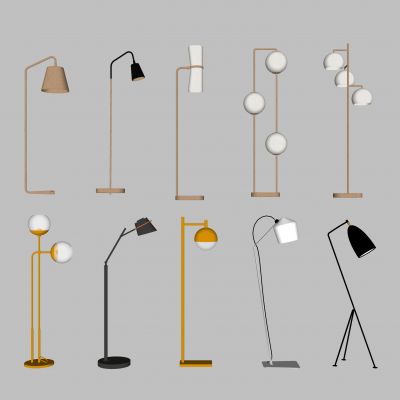 现代落地灯 台灯