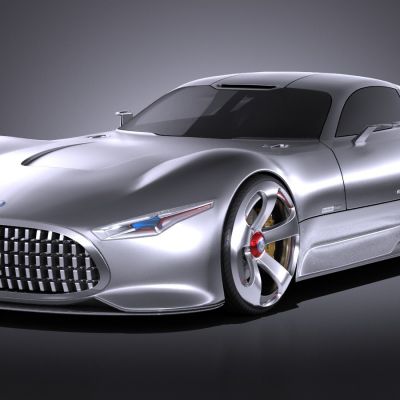 现代奔驰概念车汽车