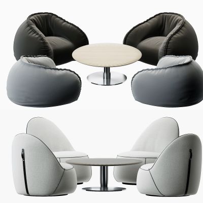现代休闲懒人沙发3D模型