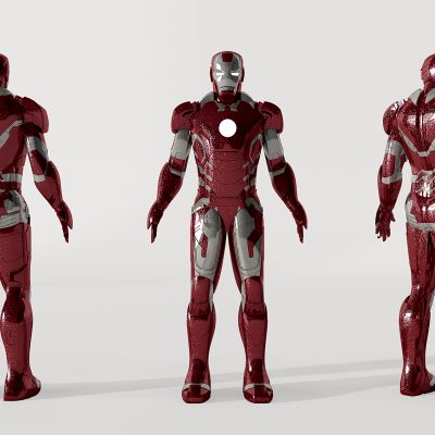 现代游戏人物角色钢铁侠