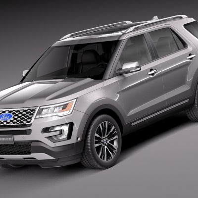 现代福特探险者SUV汽车