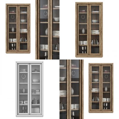 北欧碗柜 置物架 盒子 装饰品