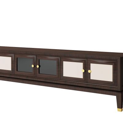 中式红木电视柜