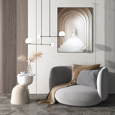 现代布艺懒人沙发