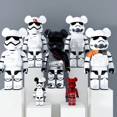 现代暴力熊玩偶雕塑,暴力熊雕塑摆件