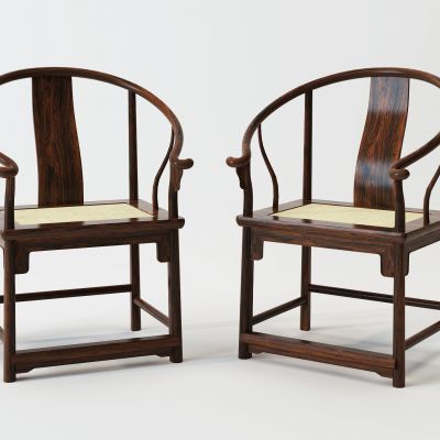 中式古典实木红木家具扶手椅