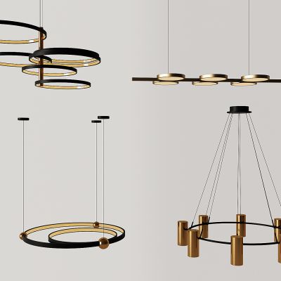 现代吊灯组合