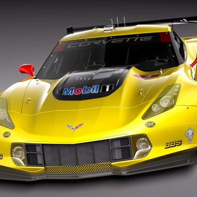 现代克尔维特跑车赛车