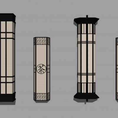 新中式壁灯 景观灯 户外灯