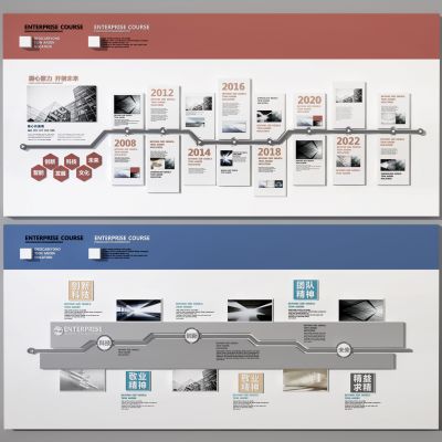 展厅文化墙  展示墙