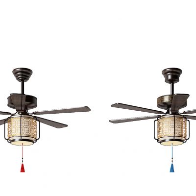 新中式轻奢吊扇灯