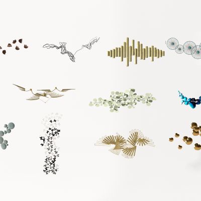 新中式墙饰挂饰挂件