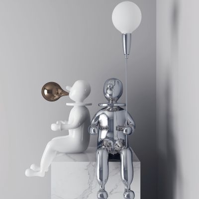 现代抽象人物雕塑