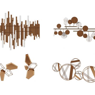 现代金属墙饰挂饰挂件